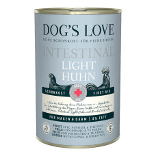 Dog's Love konzerva DOC Light Intestinal kuře 400g 
