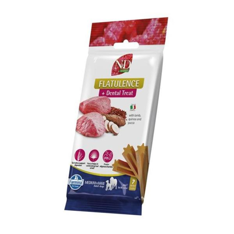 N&D QUINOA Dog Dental Snack Flatulence Adult Medium & Maxi 100 g
