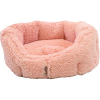 Pelech 8 hran flanel Ruby růžová 45 cm