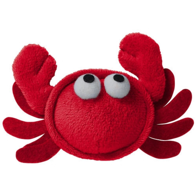 Doggles Funky Feline Sushi Krab se šantou kočičí - červený