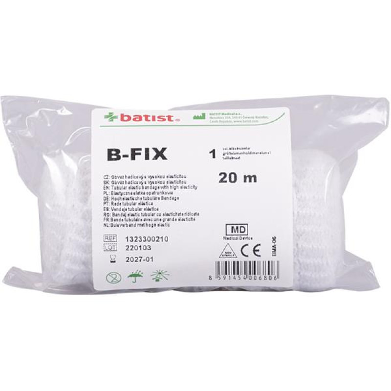 Pruban B-FIX obvaz hadic. 20m vel.1 - 2 prsty,zápěstí