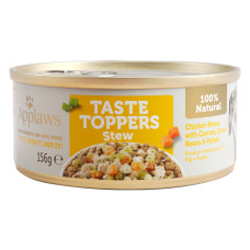 Applaws konzerva Dog Taste Toppers Stew Kuřecí se zeleninou 156g