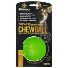 Hračka guma Chew ball míč Starmark M zelený