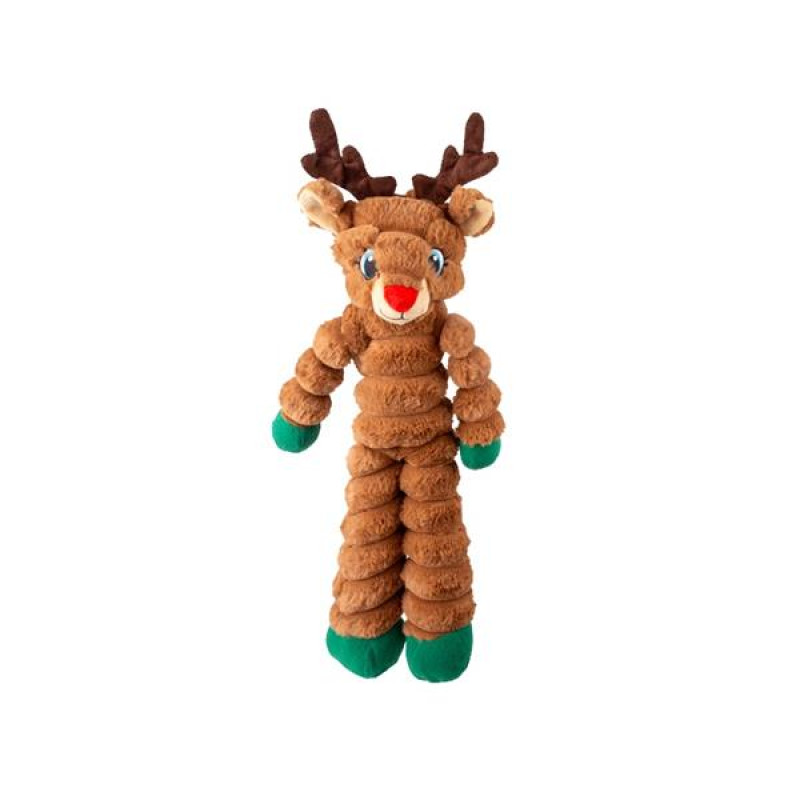 Hračka plyš vánoč. KONG Shakers Crumples Reindeer XL