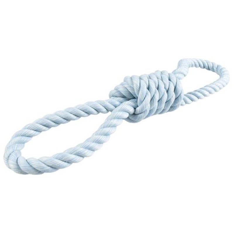 Hračka lano Flossy tažné 40cm modré Duvo+