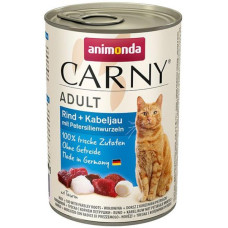Animonda Carny cat  konz. - hovězí, treska, petržel 400 g