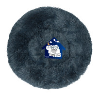 Let's Sleep Donut pelíšek tmavě šedý  80cm