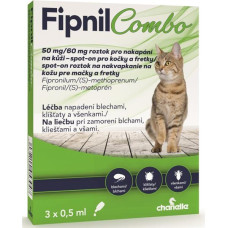 Fipnil Combo 50 mg/60 mg cat spot-on 3x0,5ml