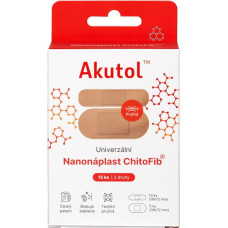 Akutol Nanonáplast ChitoFib, Univerzální balení - 15 ks