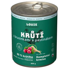 Louie konz.pro psy krůtí, brusinky,prebiotika 800g
