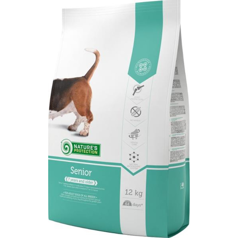 Nature's Protection Dog Dry Senior 12 kg