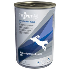 Trovet Canine RRD Hypoallergenic Rabbit konzerva 400 g