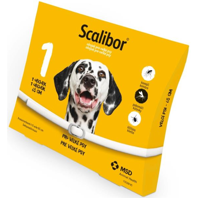 Scalibor antipar. obojek pro velké psy 65 cm