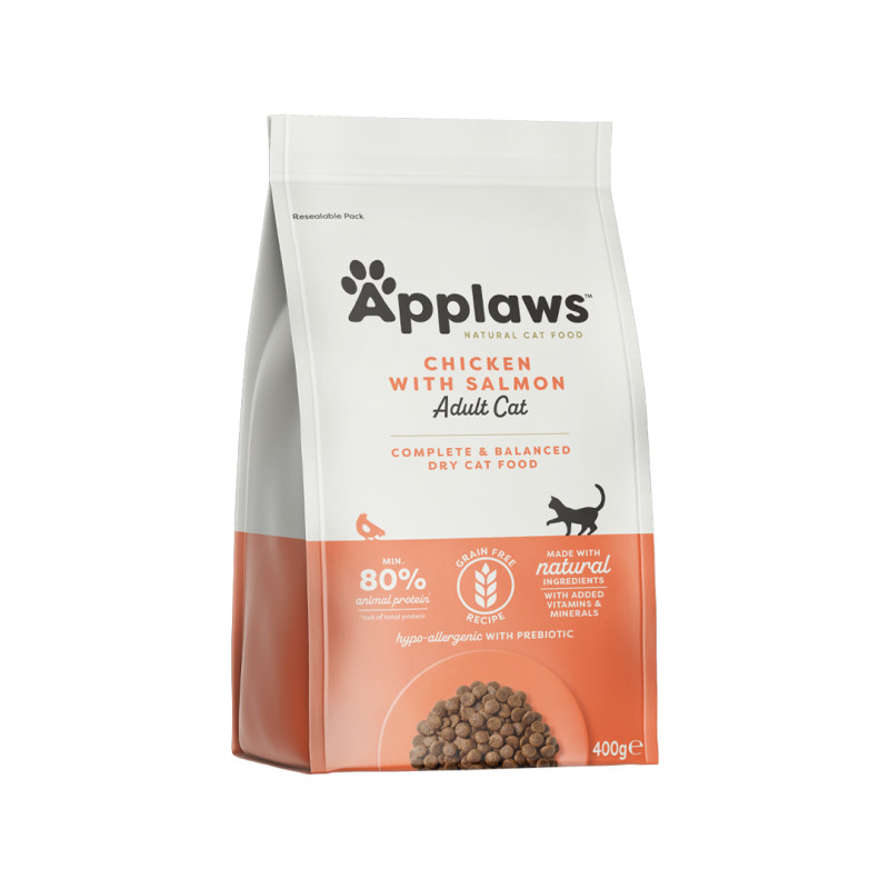 Applaws granule Cat Adult Kuře s lososem  400g