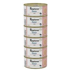 Applaws konzerva Cat Senior Jelly Tuňák s lososem 6x70g