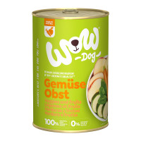 WOW Dog konzerva PUR Zelenina a ovoce 400g