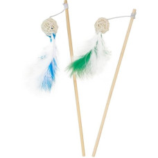 Vábnička dřevěná s ratanovou koulí display 12ks Nobby