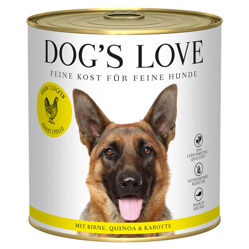 Dog's Love konzerva Kuře Adult Classic 800g