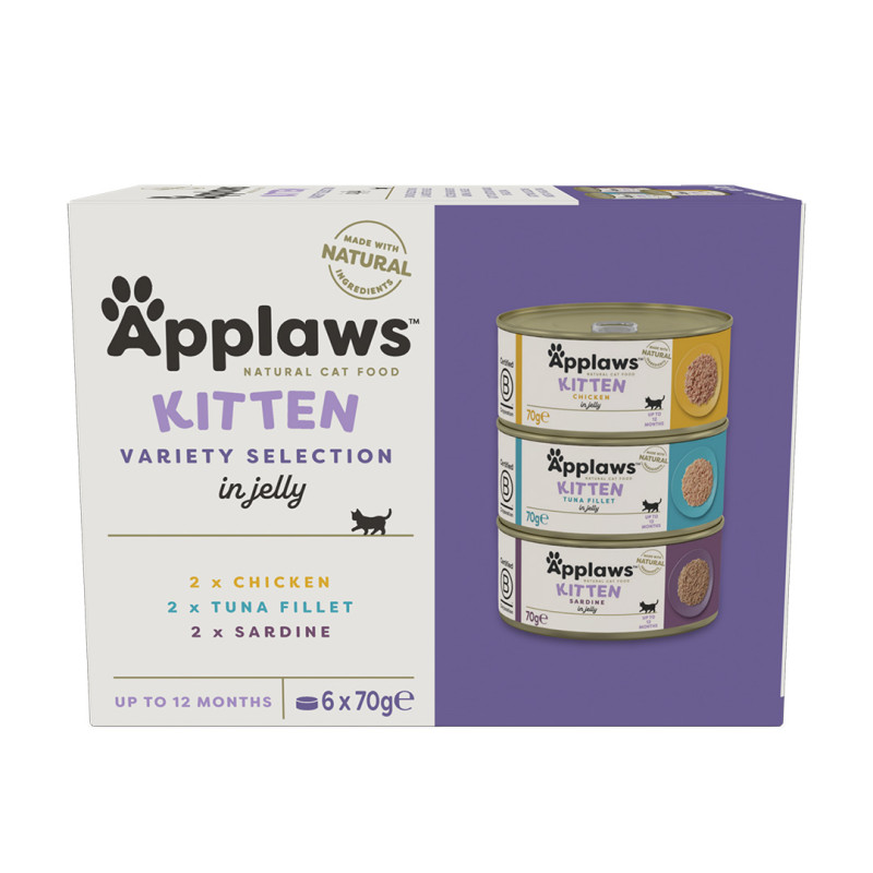 Applaws konzerva Cat Kitten Jelly Multipack 6x70g