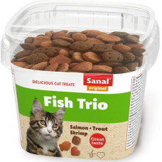 Sanal cat snack Ryba TRIO 75 g