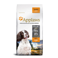 Applaws granule Dog Adult Small & Medium Breed Kuře  2kg