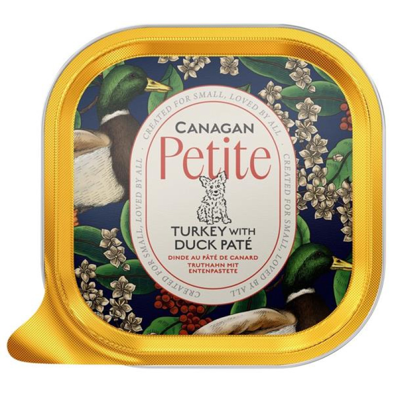 Canagan Petite dog vanička - krůta a kachna 100g