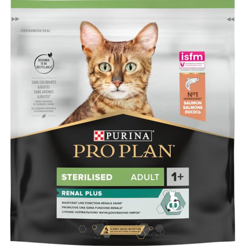 Pro Plan Cat Adult Sterilised Renal Plus losos 400 g