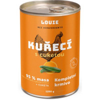 Louie konz. pro psy kuřecí s cuketou 1200 g 