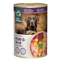Pure Nature Dog Adult konzerva Krůtí a Hovězí  400g