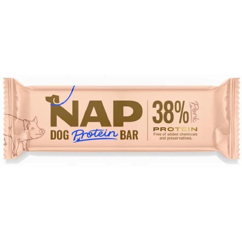NAP Psí proteinová tyčinka - vepřová 50g