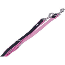 Vodítko nylon Mesh Preno přep. 200cm x 15-20mm růžové Nobby