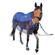 Chladící deka pro koně HyperKewl AeroChill  modrá L