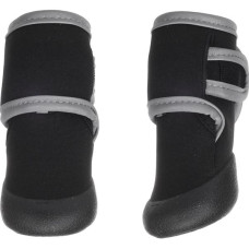 Botičky Laky 2 ks černé S 4,2x4,5cm Flamingo