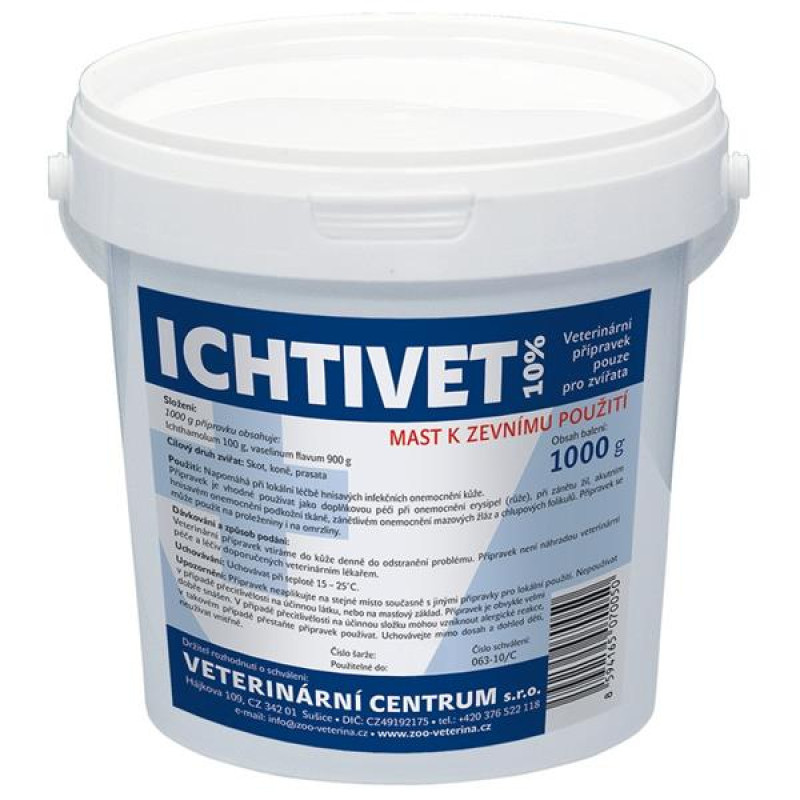 Ichtivet 10% ung 1kg