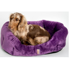 Pelech 8 hran flanel fleece Mazlík fialová 85 cm