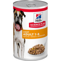Hill's Science Plan Canine Adult light Chicken konzerva 370 g