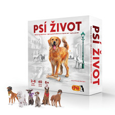 neuvedeno Psí život - rodinná stolní hra