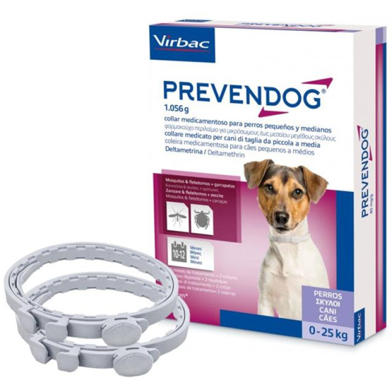 Prevendog obojek pro malé a střední psy 1x60cm