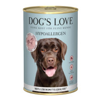 Dog's Love konzerva Hypoallergenic Koňské 400g