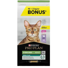 Pro Plan Cat Adult Sterilised Renal Plus krůta 10 + 2 kg