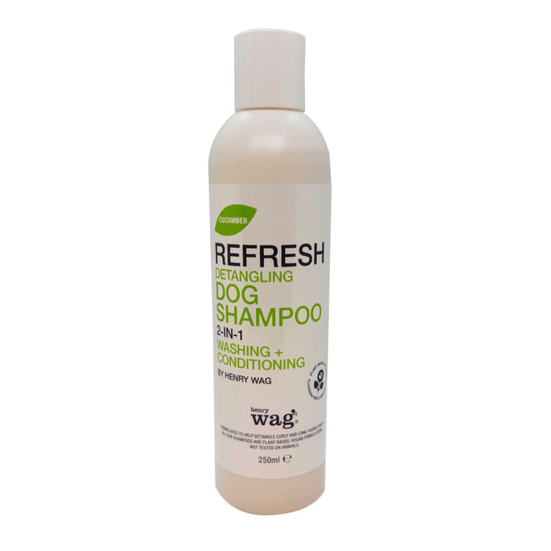 Henry Wag Refresh psí šampon 2v1 rozčesávací - okurka