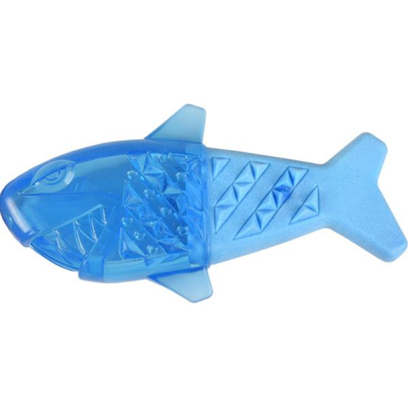 Hračka chladící ryba 18cm modrá Flamingo