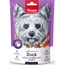 Wanpy Dog Duck Jerky & Rawhide Wraps 100 g