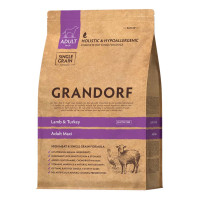 Grandorf granule pro psy Adult Maxi - Jehně a krocan 10kg