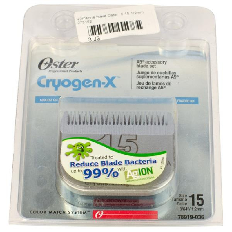 Výměnná hlava Oster č.15 1/2mm