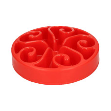 Eat Slow Live Longer zpomalovací miska Original červená 30cm - SLEVA 5% poškozený obal 