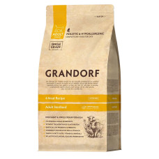 Grandorf granule pro kočky Adult Sterilised - 4 druhy masa 2kg