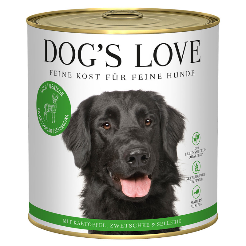 Dog's Love konzerva Zvěřina Adult Classic 800g