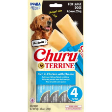 Inaba Churu Terrine Large Dog kuře a sýr 4x54g