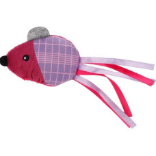 Hračka cat textil Prali myš fialová Flamingo